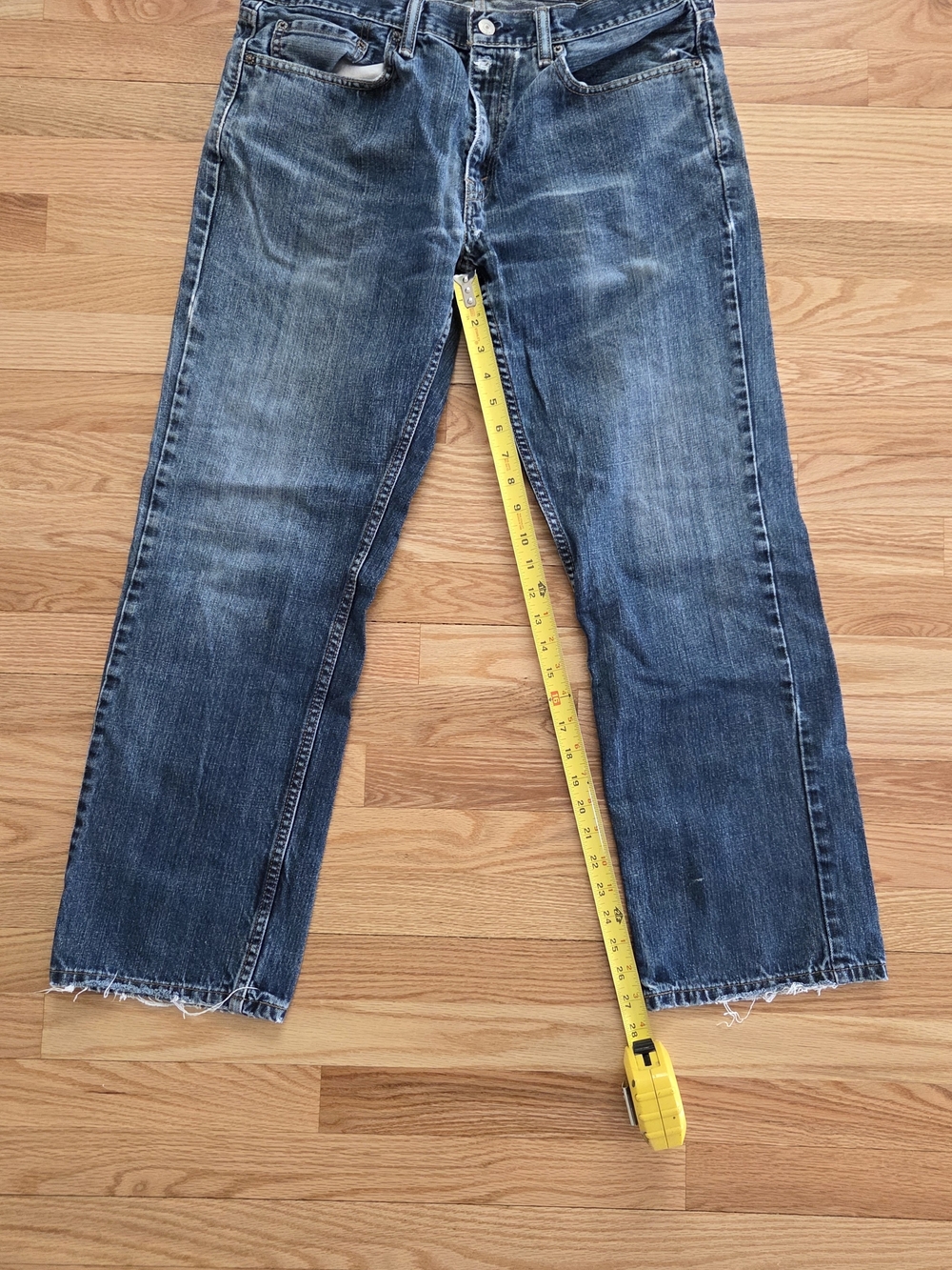Levi's 559 Men's Blue Denim Jeans - Relaxed Straight Fit - Picture 4 of 4